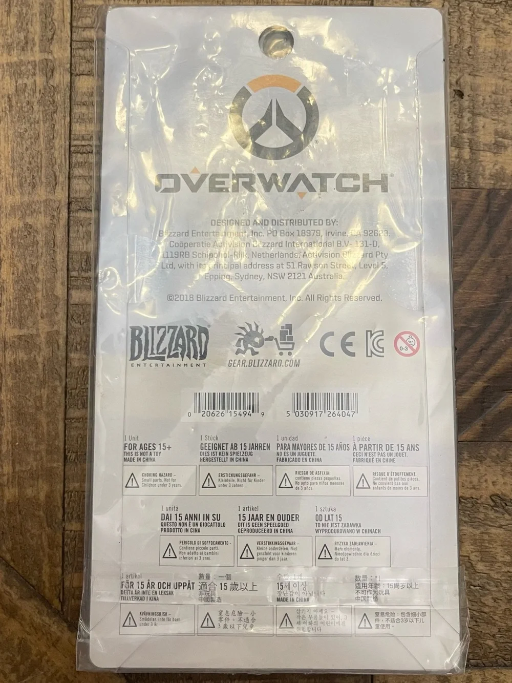 Overwatch Wrecking Ball Keychain - Cute Hamster & Mech Charm